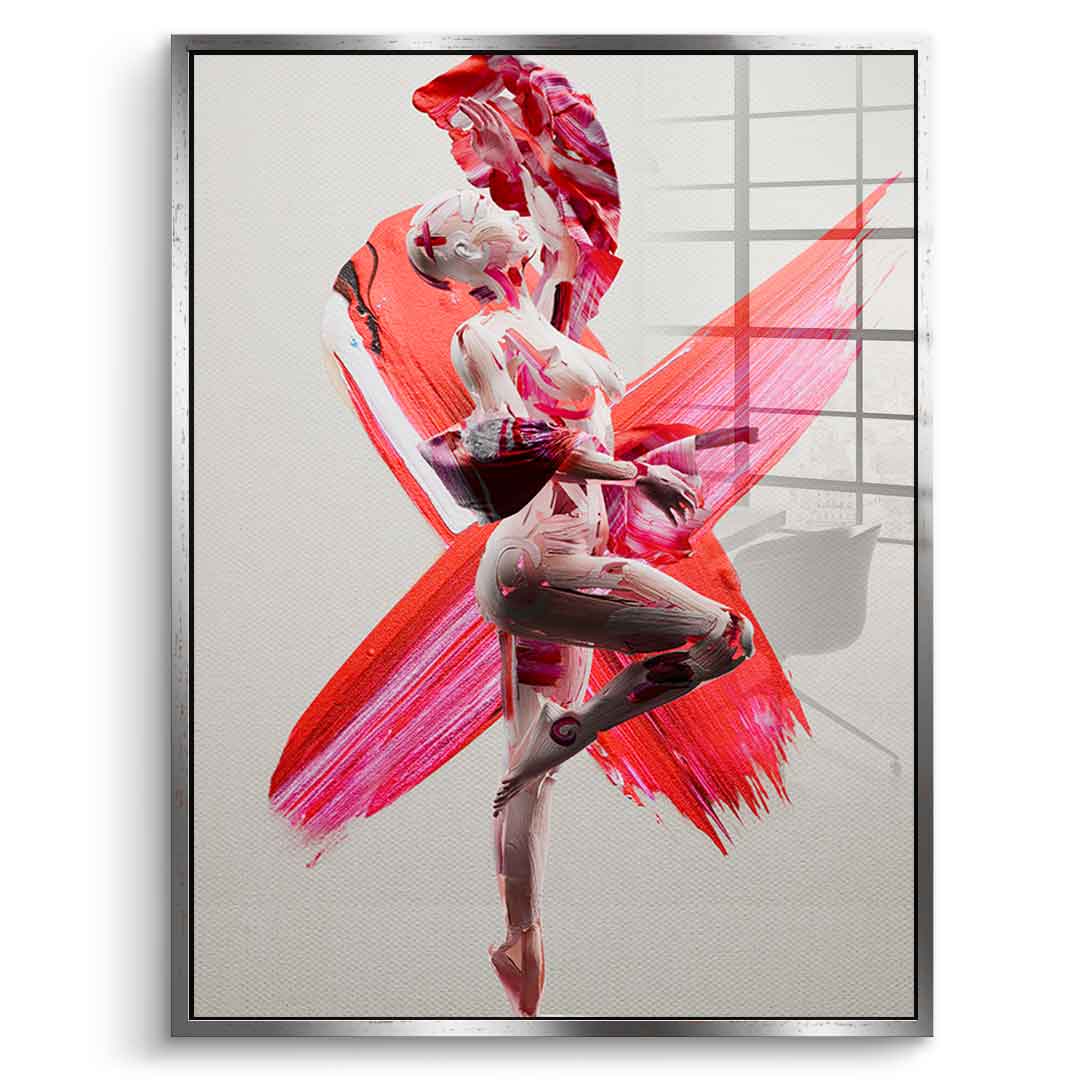 Eruption of Elegance - Acrylglas