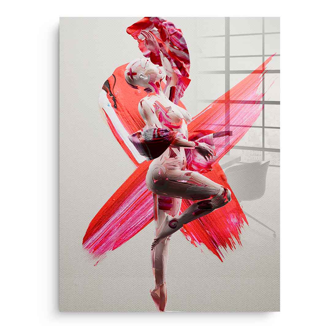 Eruption of Elegance - Acrylglas