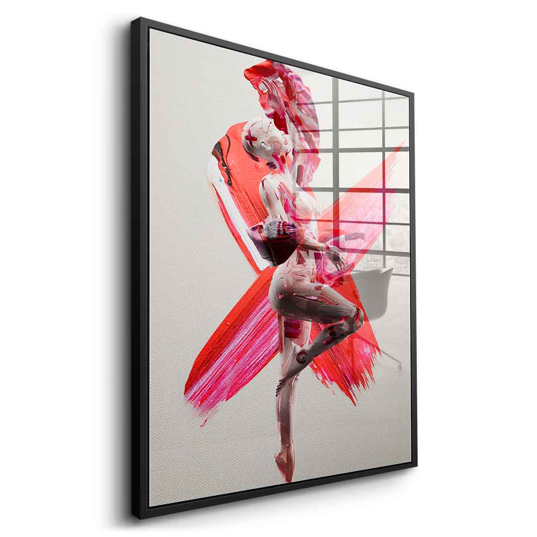 Eruption of Elegance - Acrylglas