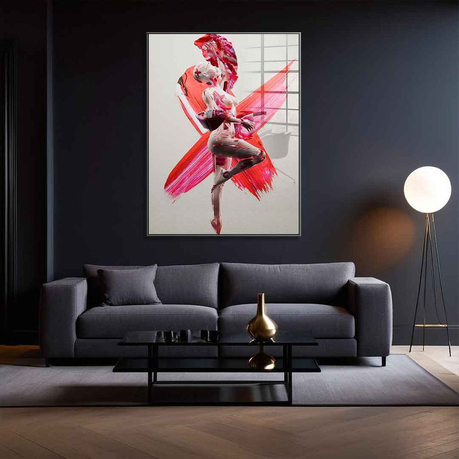 Eruption of Elegance - Acrylglas