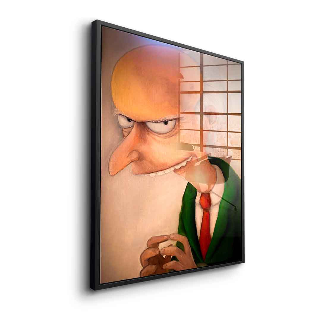 Evil Burns - Acrylic glass