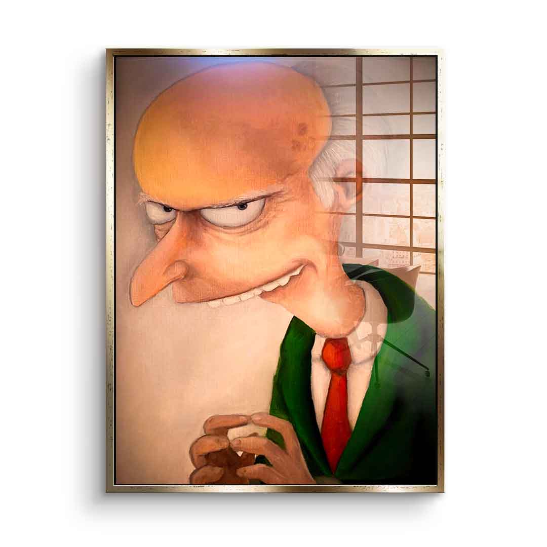 Evil Burns - Acrylic glass