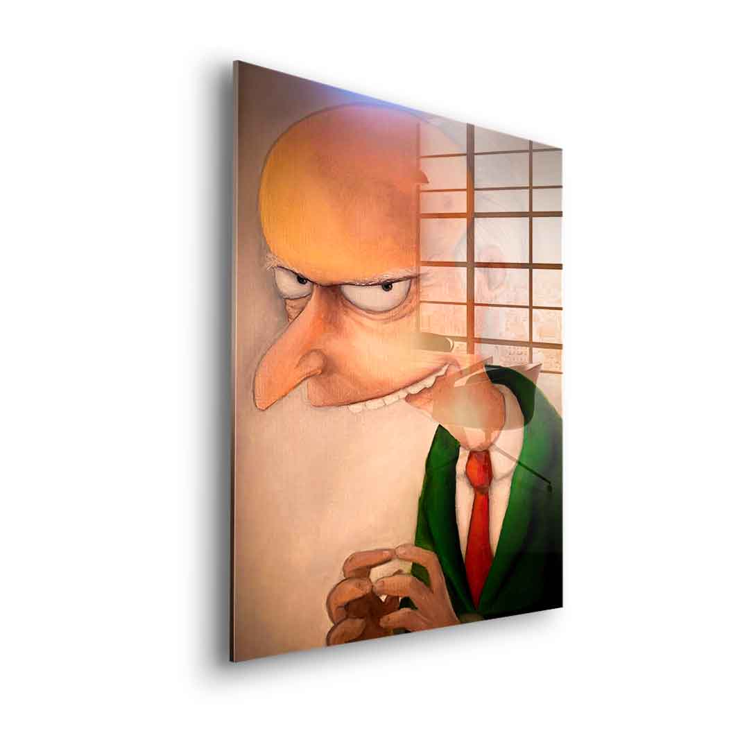 Evil Burns - Acrylic glass