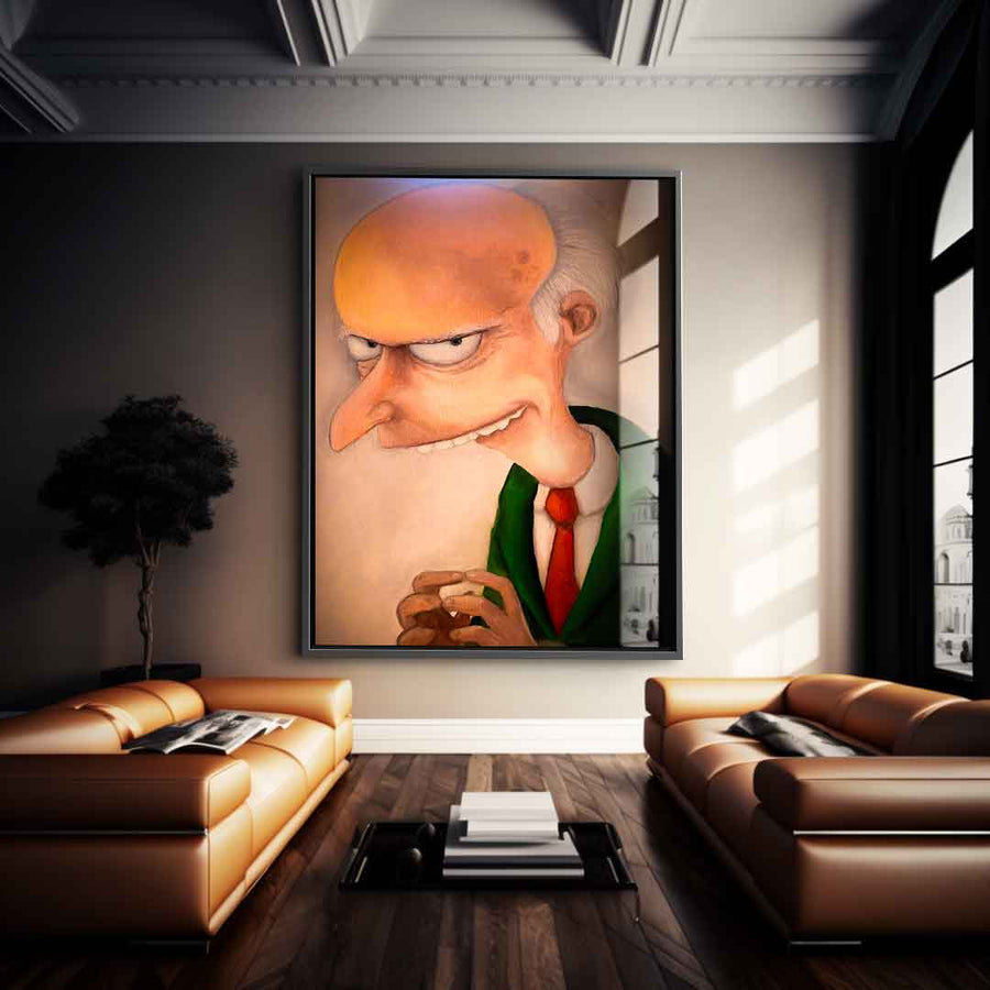 Evil Burns - Acrylic glass