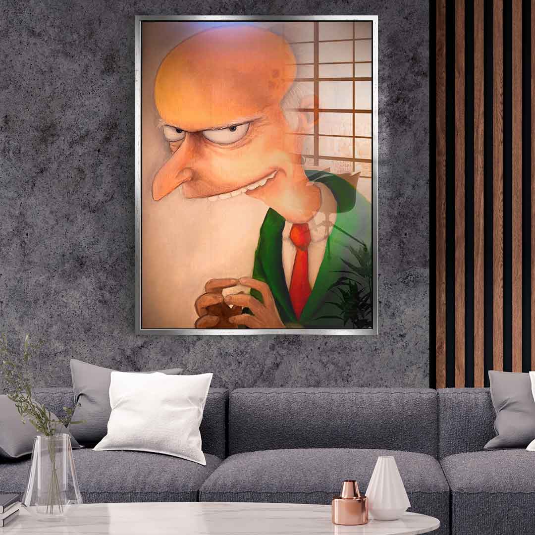 Evil Burns - Acrylic glass
