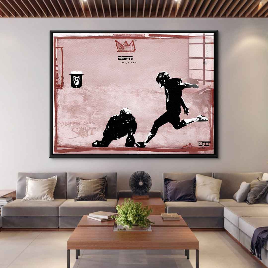 Field Goal Attempt - Acrylglas