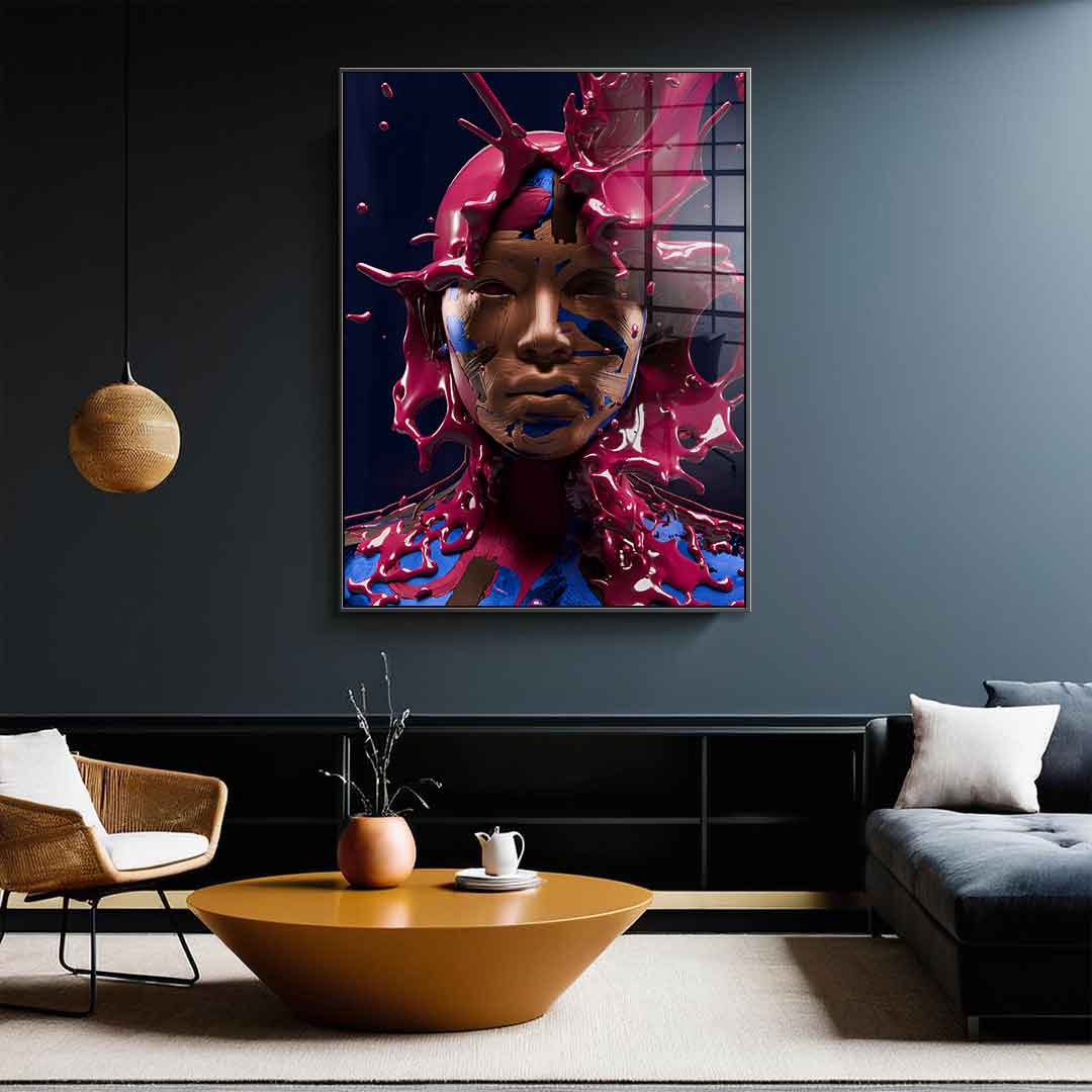 Fluid Metamorphosis - Acrylglas