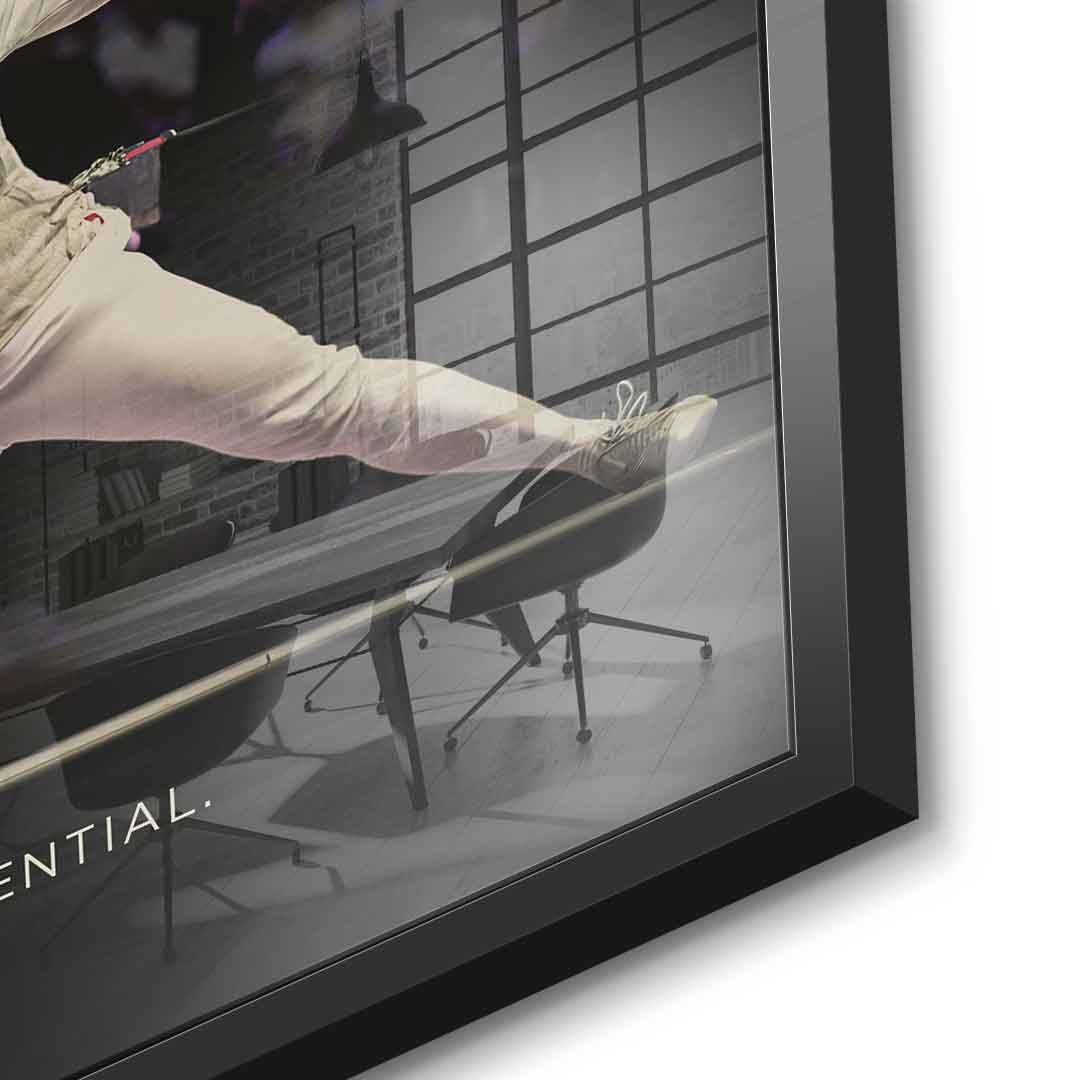 Focus #Fencing - Acrylic glass