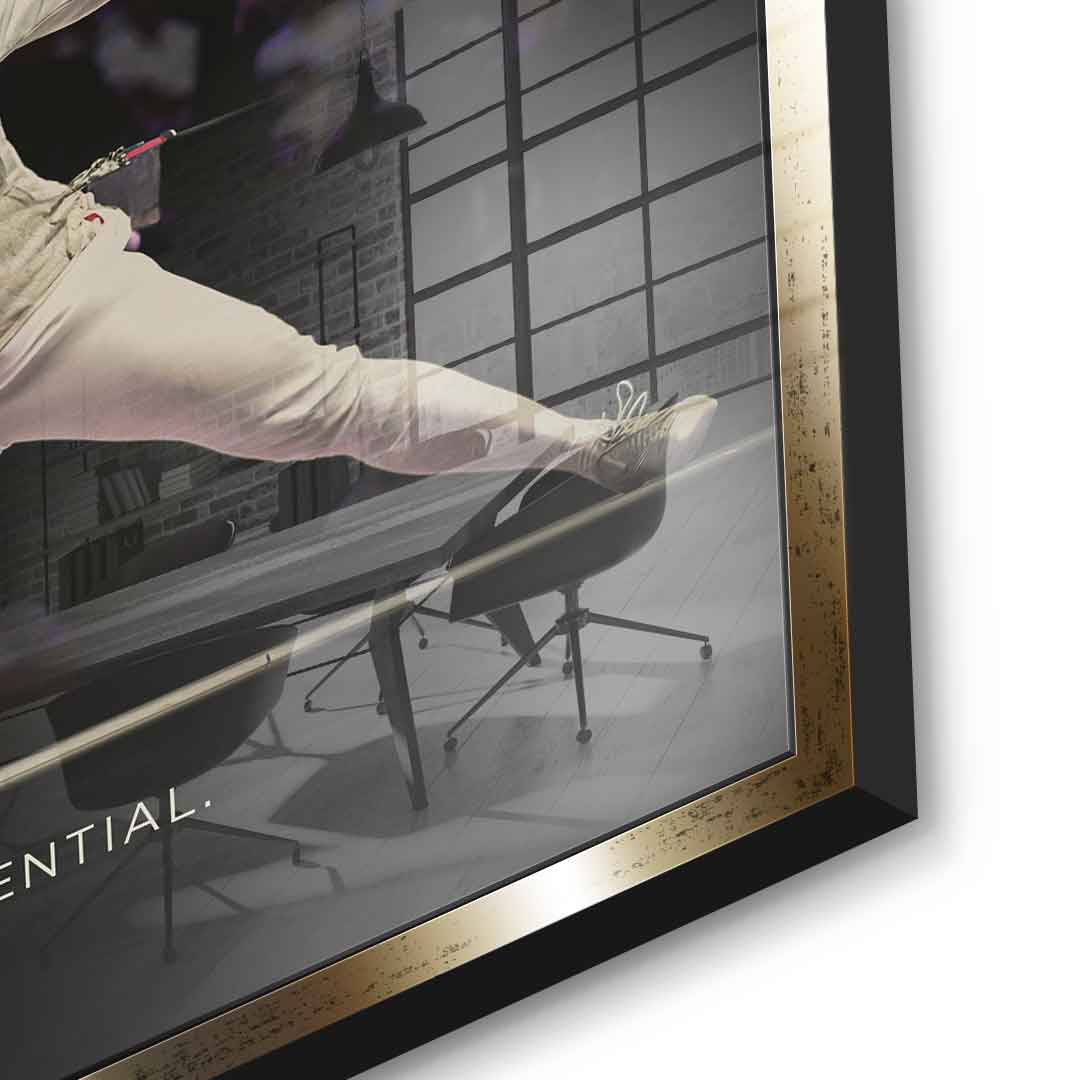 Focus #Fencing - Acrylic glass