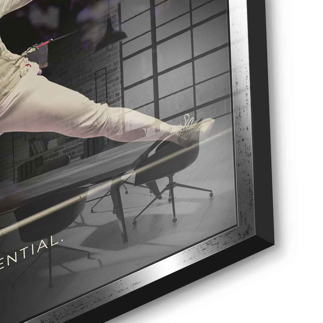 Focus #Fencing - Acrylic glass