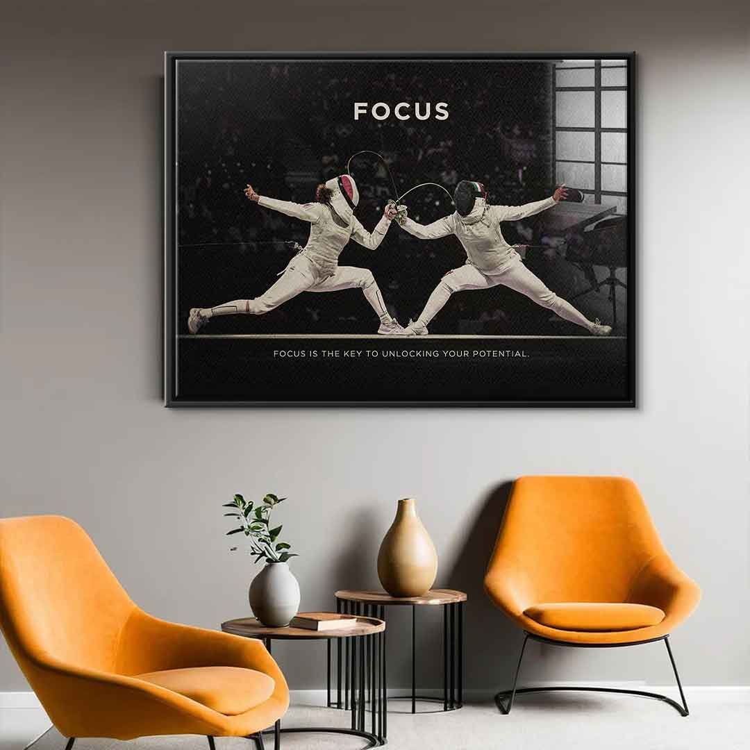 Focus #Fencing - Acrylic glass