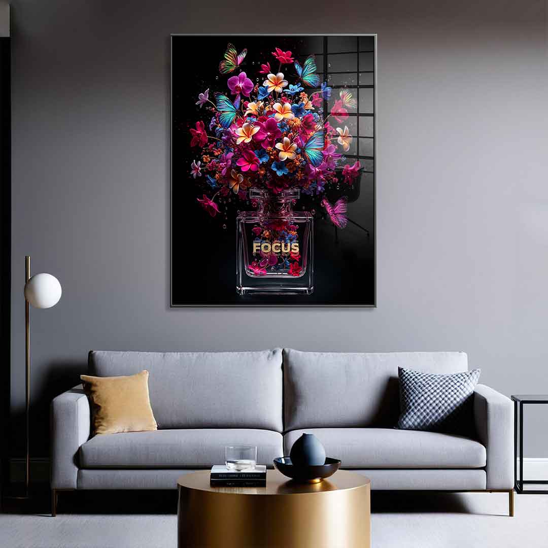 Focus Parfume - Acrylglas