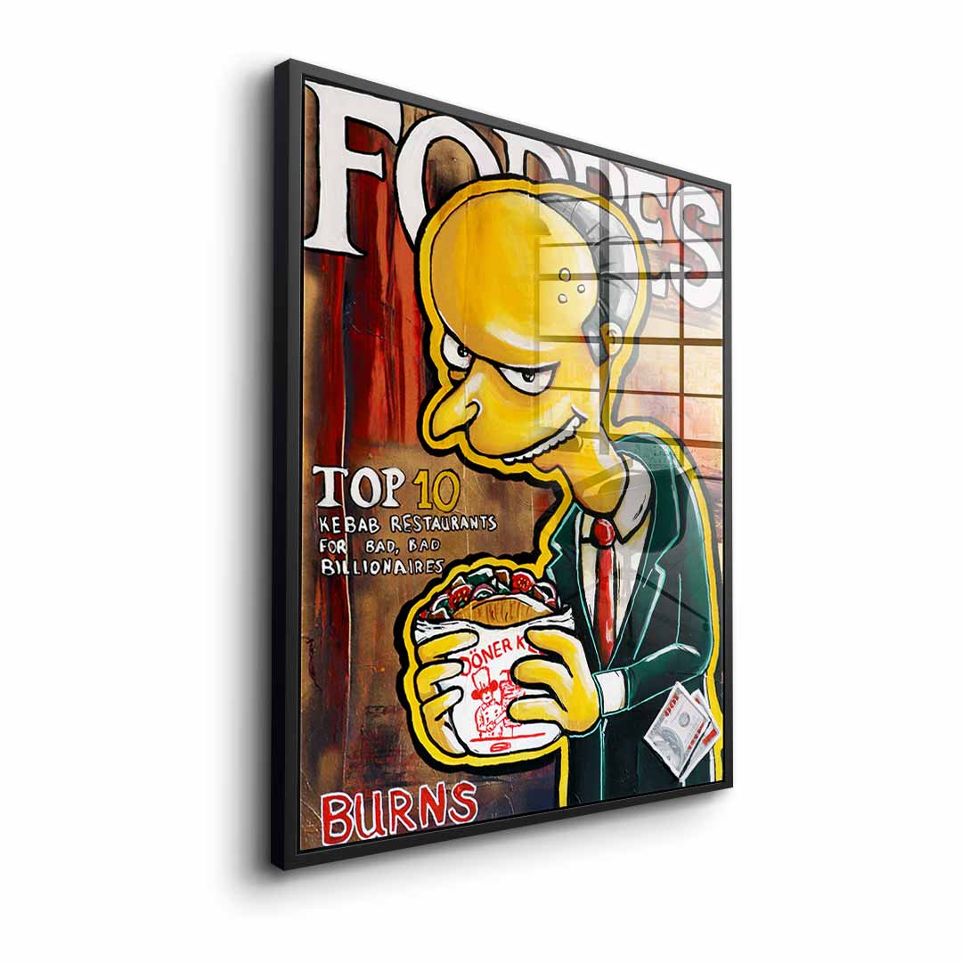 Kebab Burns - Acrylglas