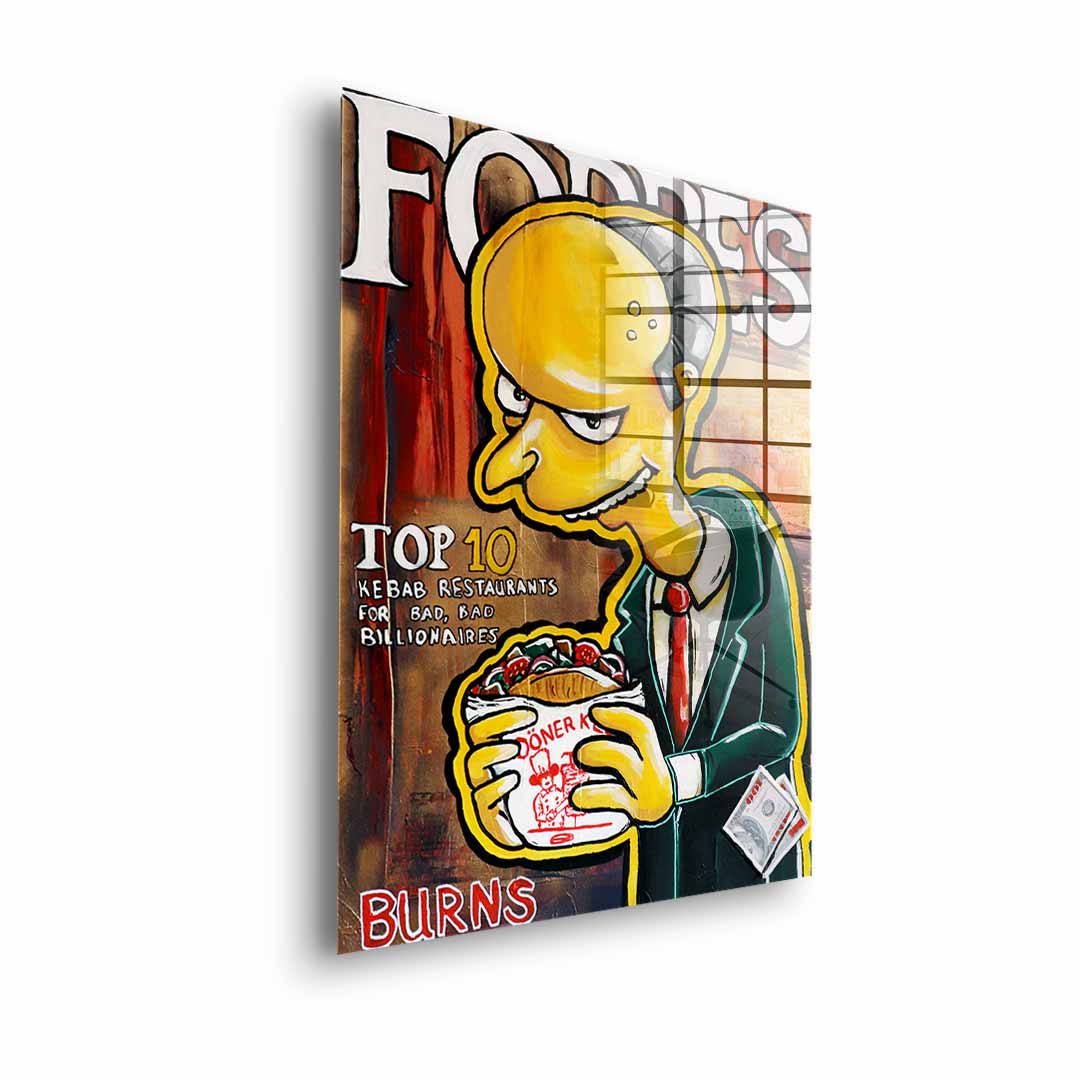 Kebab Burns - Acrylglas