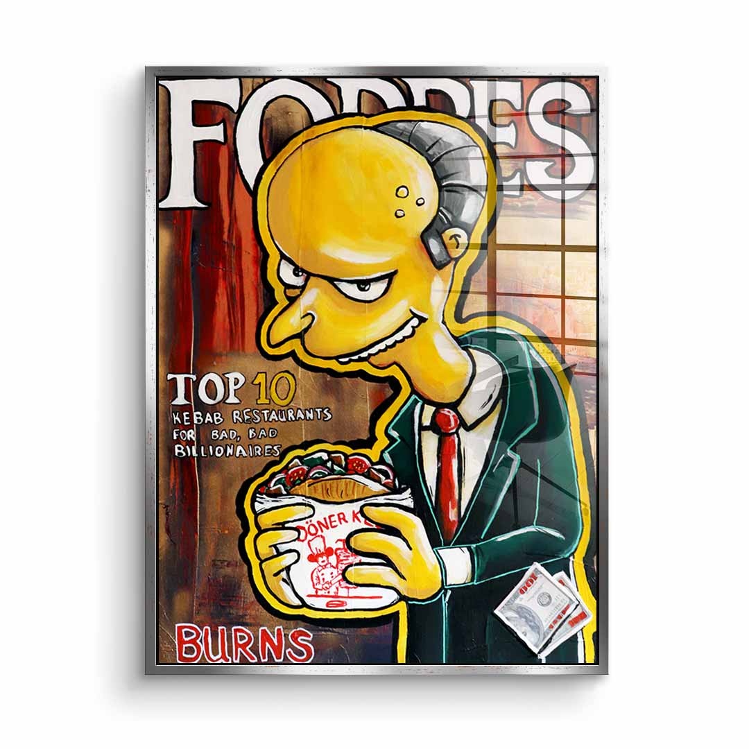 Kebab Burns - Acrylglas