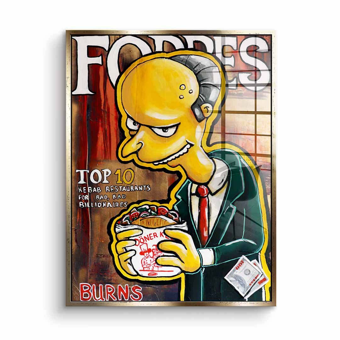 Kebab Burns - Acrylglas