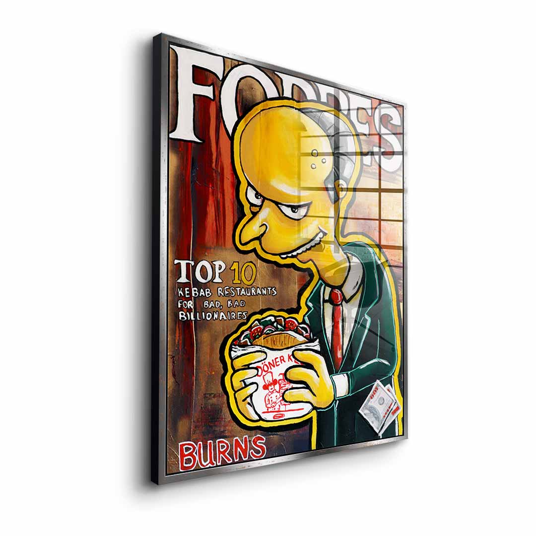 Kebab Burns - Acrylglas