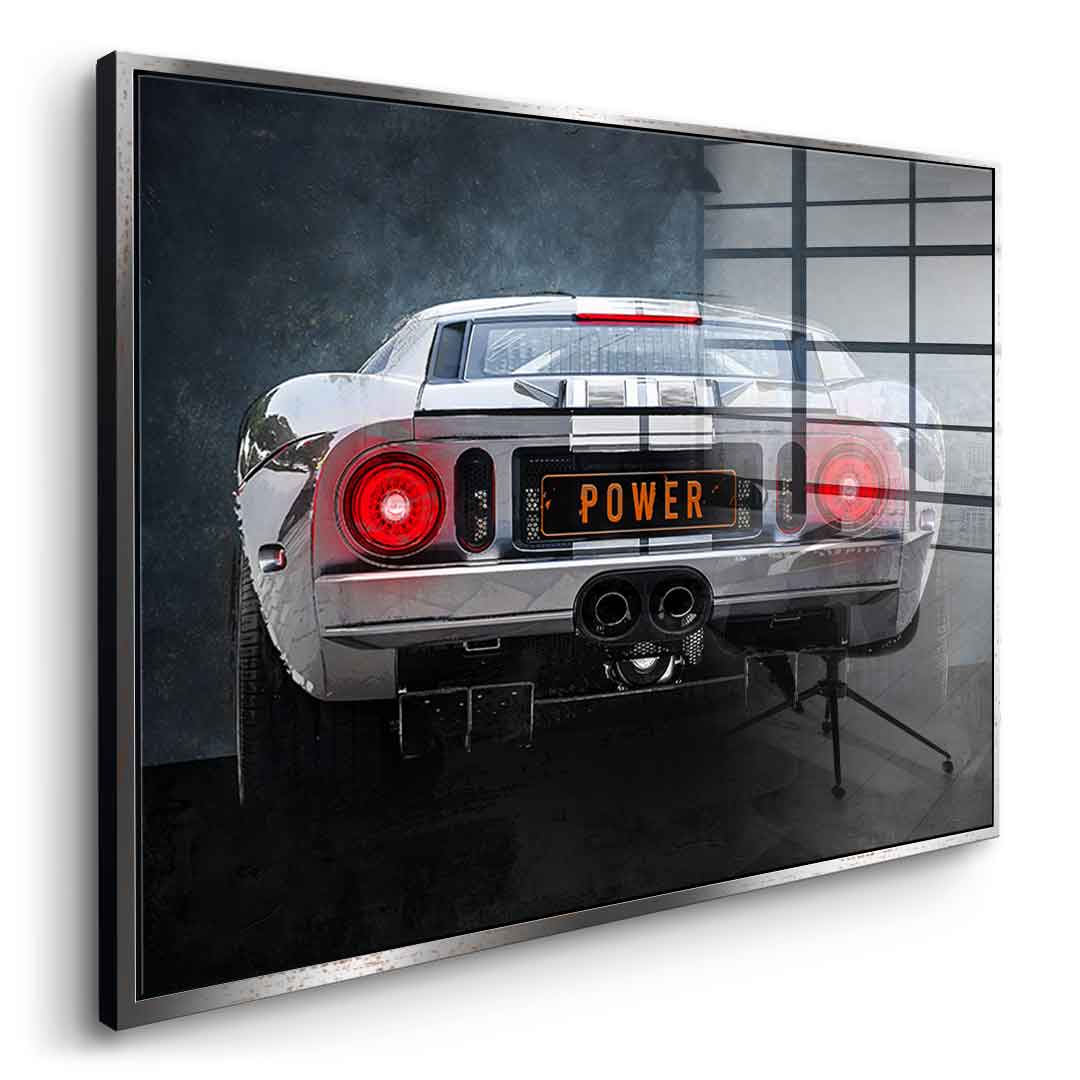 Ford GT Backside - Acrylic Glass