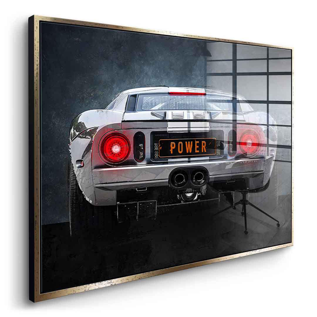 Ford GT Backside - Acrylic Glass
