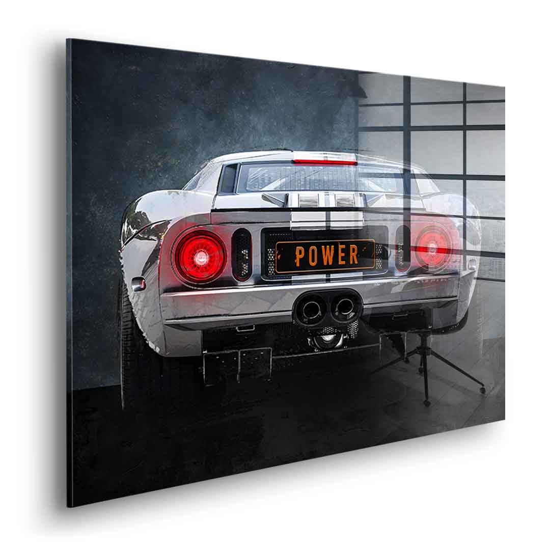 Ford GT Backside - Acrylic Glass