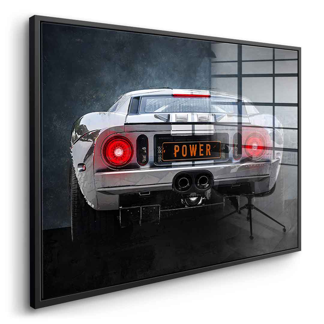 Ford GT Backside - Acrylic Glass