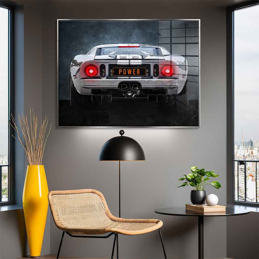 Ford GT Backside - Acrylic Glass