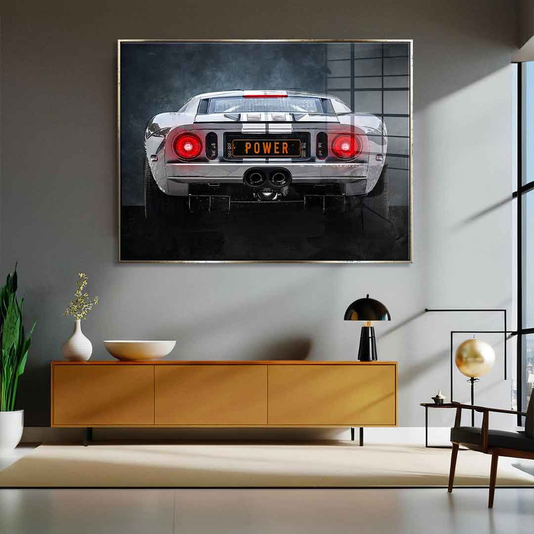 Ford GT Backside - Acrylic Glass