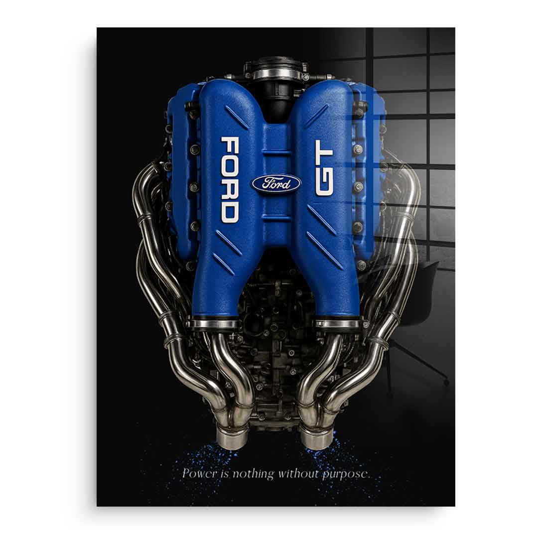 Ford GT Engine - Acrylglas