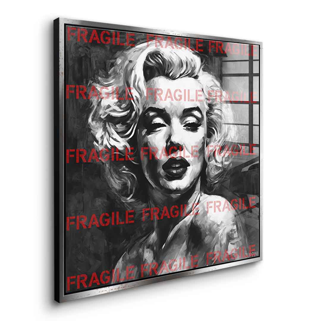 Fragile Monroe - Acrylglas