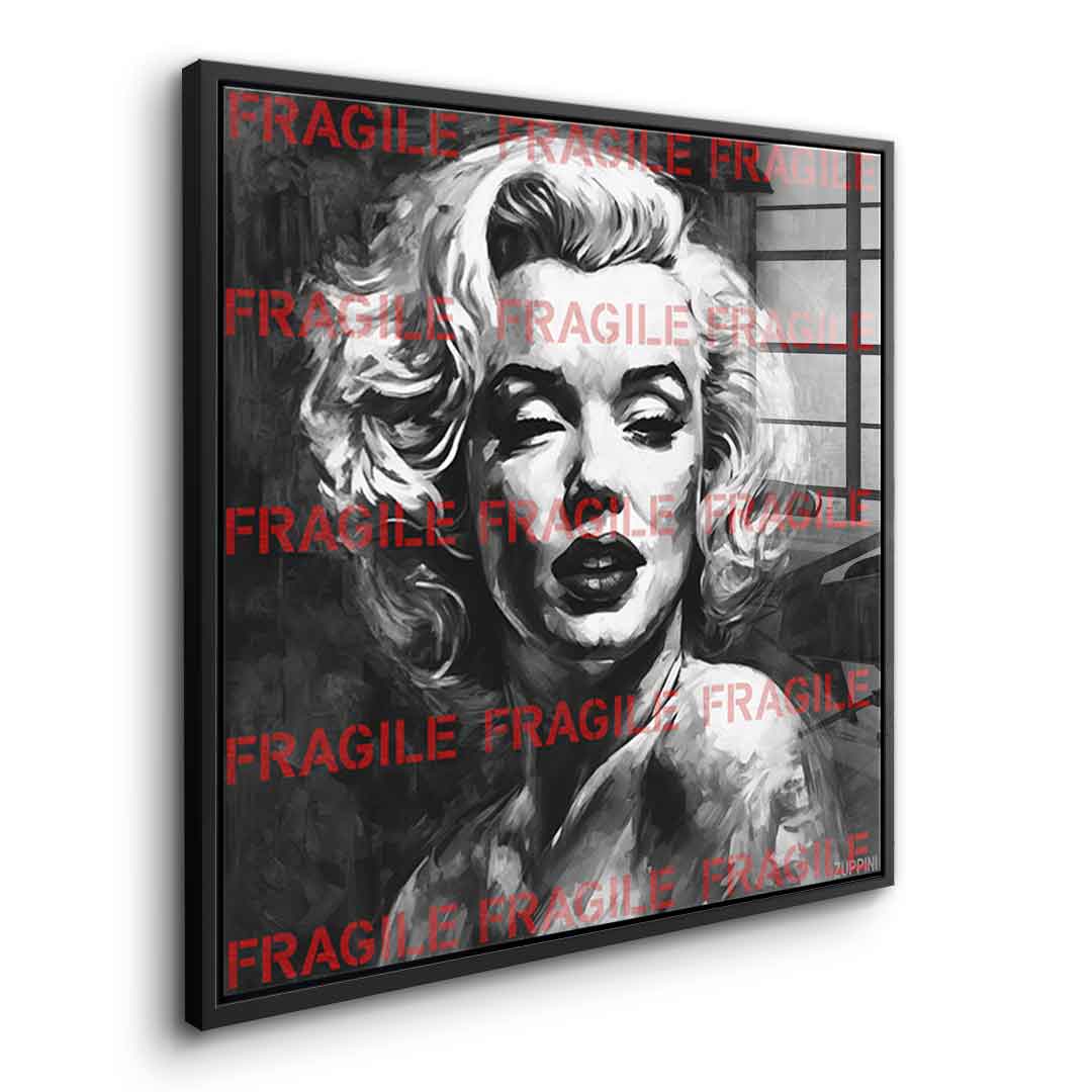 Fragile Monroe - Acrylglas