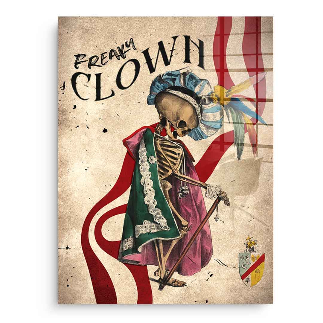 Freaky Clown - Acrylic Glass