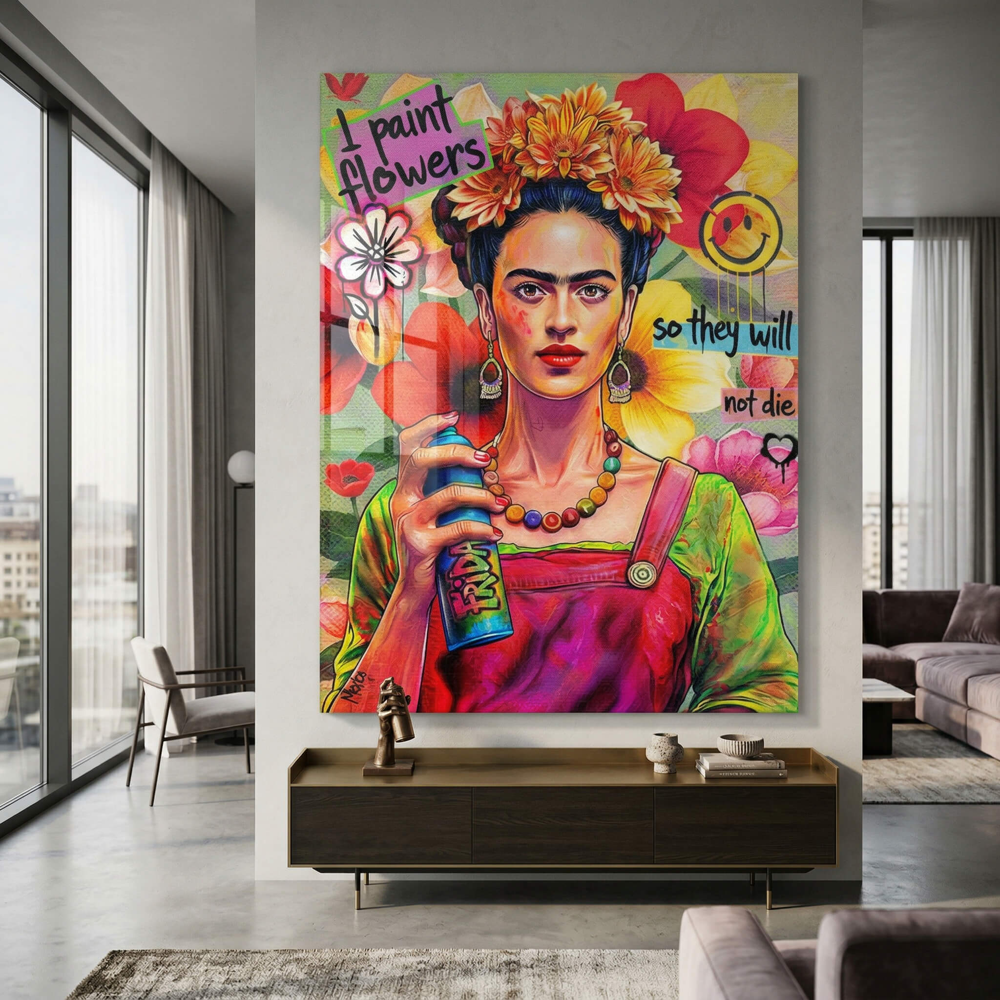 Frida Paint - Acrylic Glass