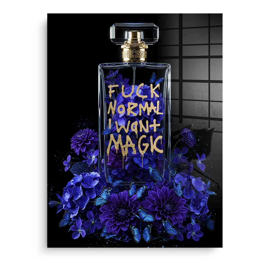 Fuck Normal Parfume - Acrylglas