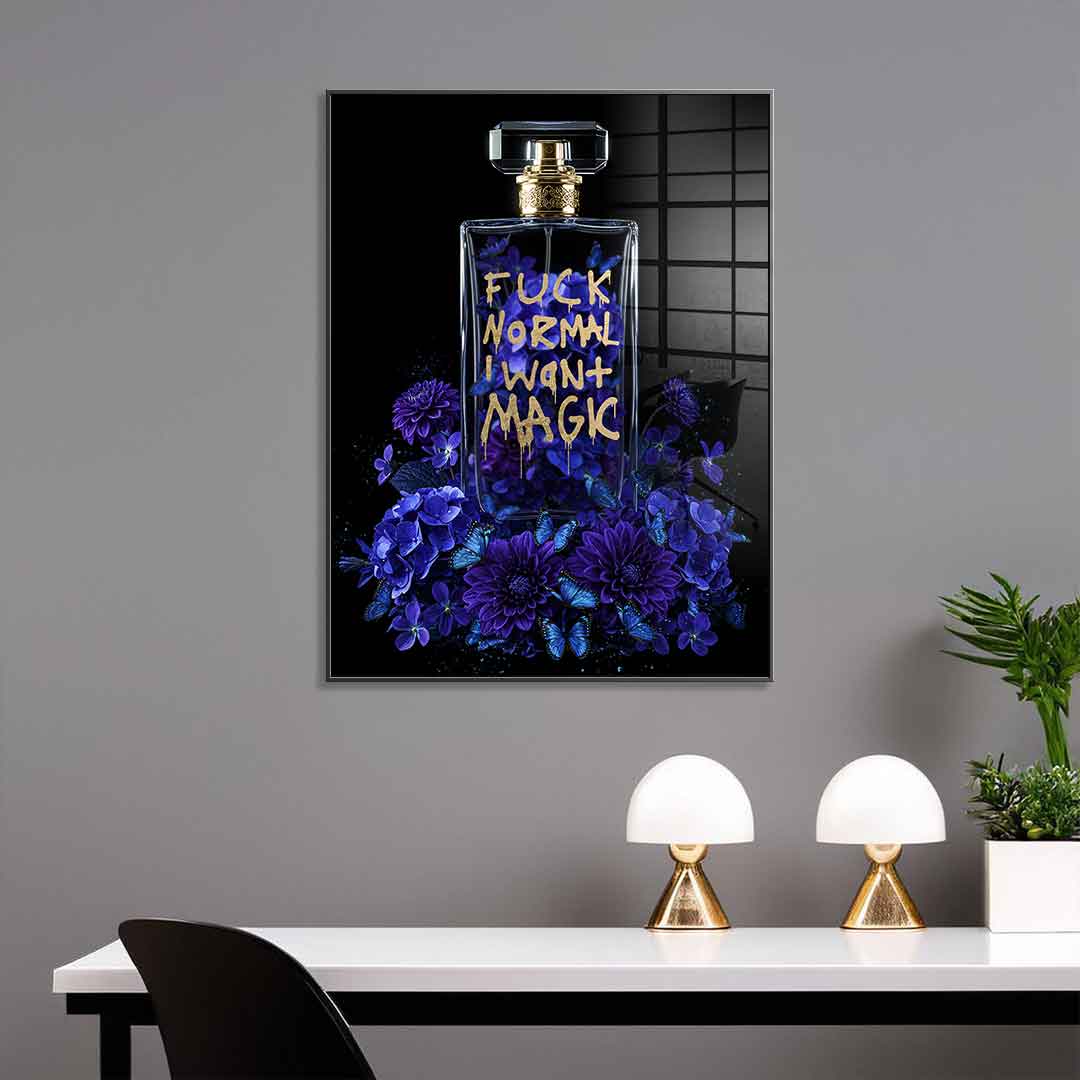 Fuck Normal Parfume - Acrylglas