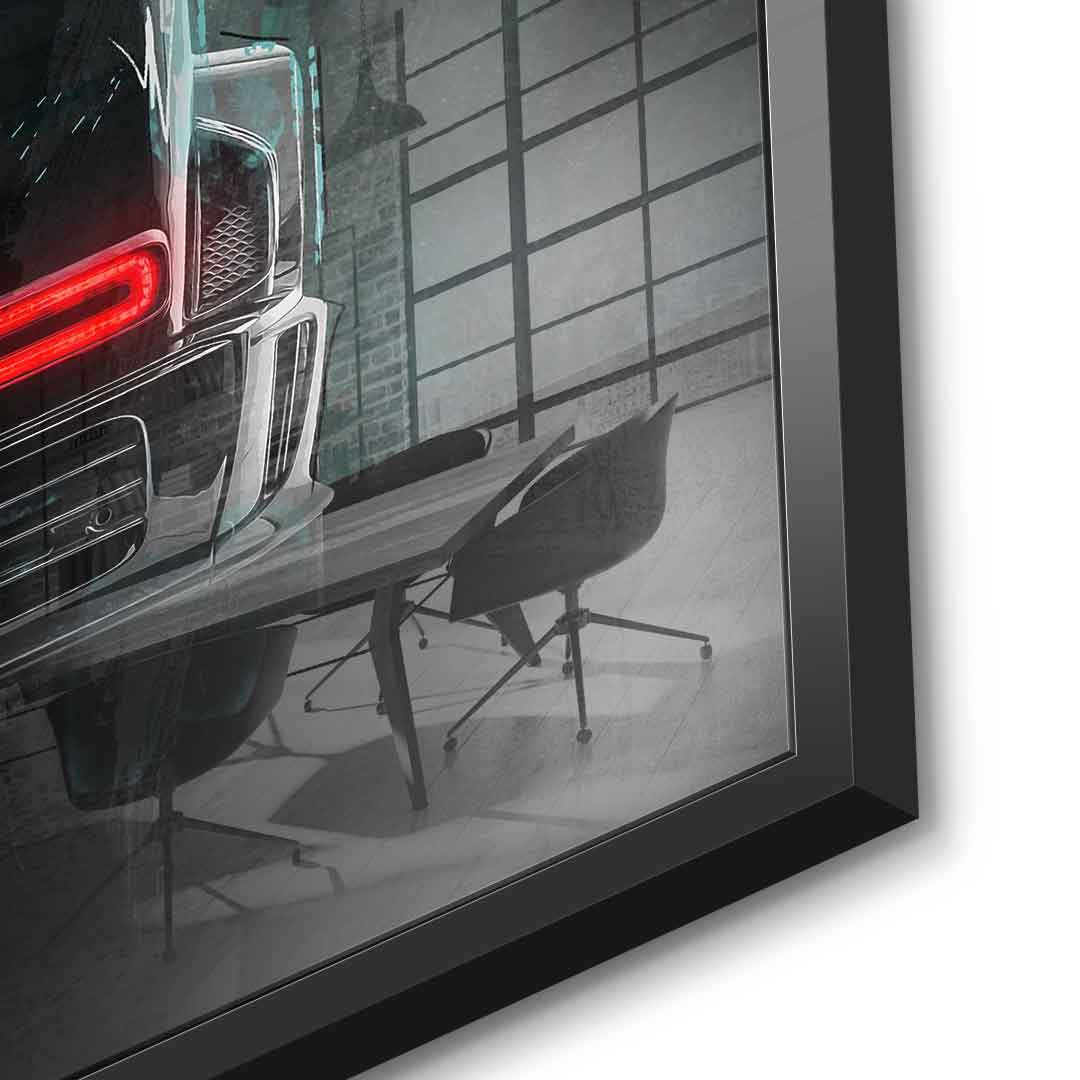 G-Wagon Backside - Acrylglas