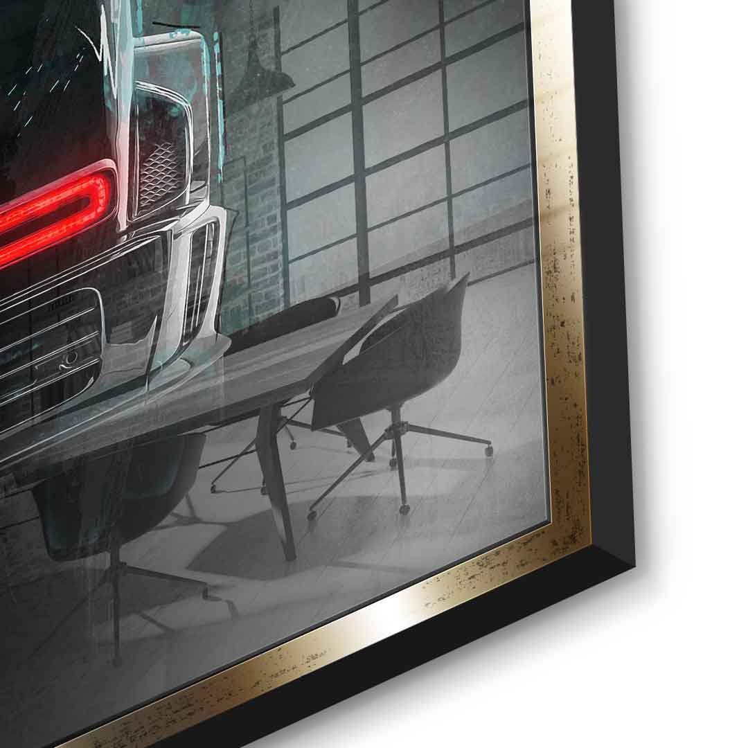 G-Wagon Backside - Acrylglas