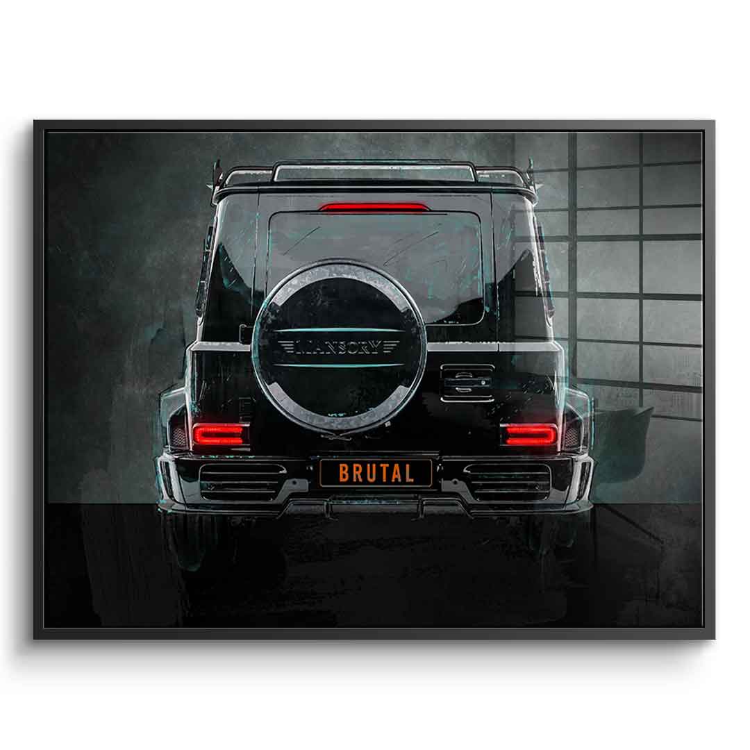 G-Wagon Backside - Acrylglas