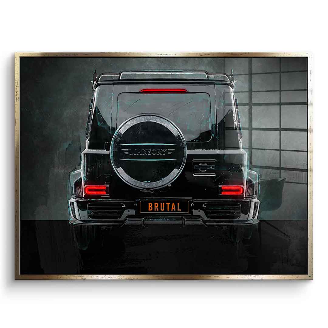 G-Wagon Backside - Acrylglas