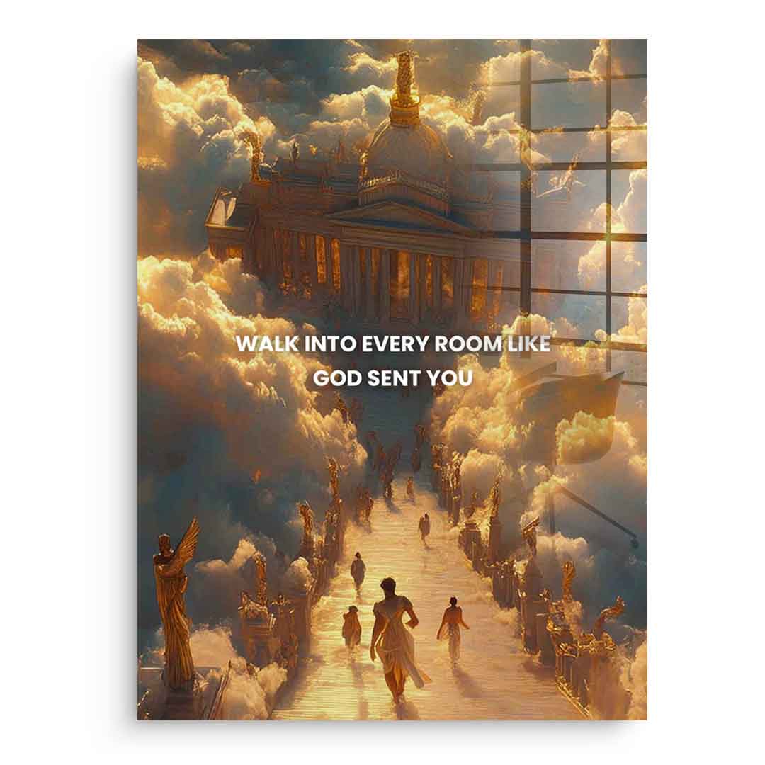 GOD SENT YOU - Acrylglas
