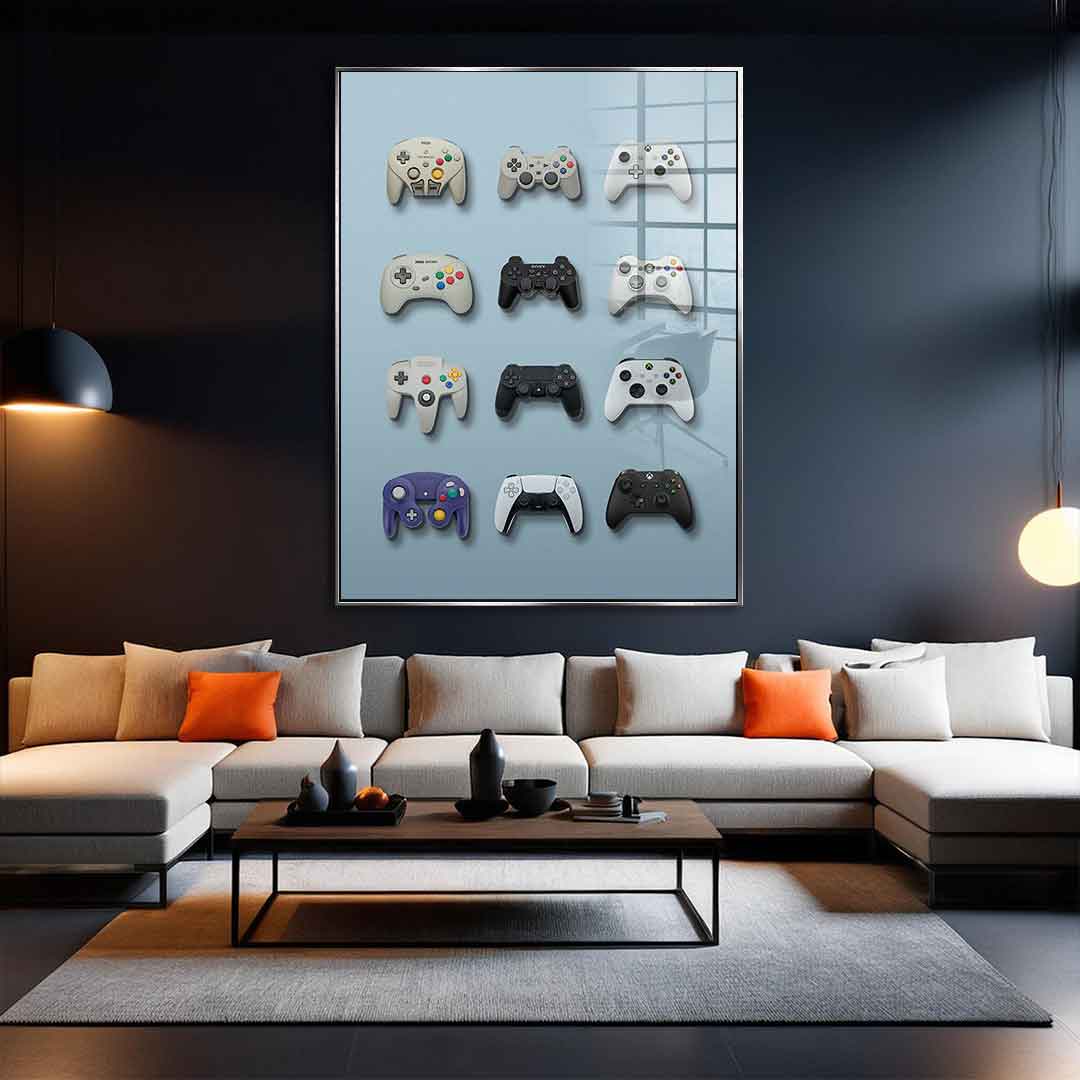 Game Joystick - Szkło akrylowe