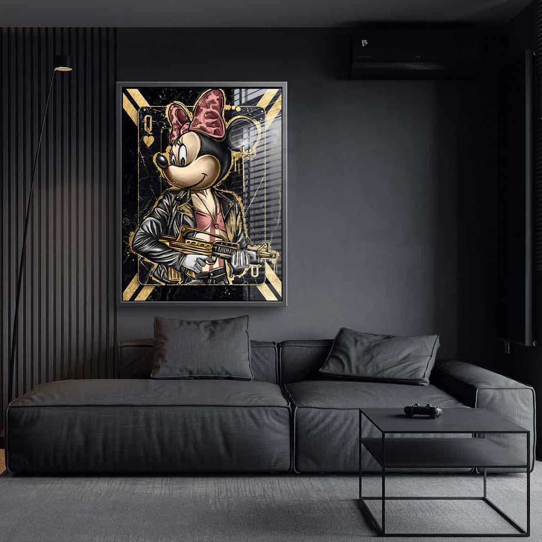 GANGSTER QUEEN - Acrylic glass