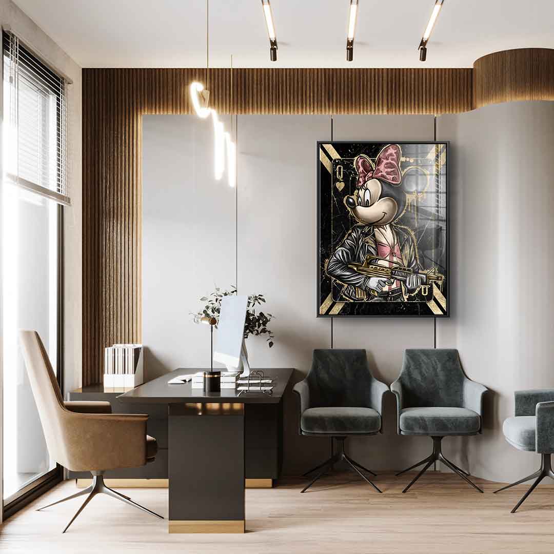 GANGSTER QUEEN - Acrylic glass