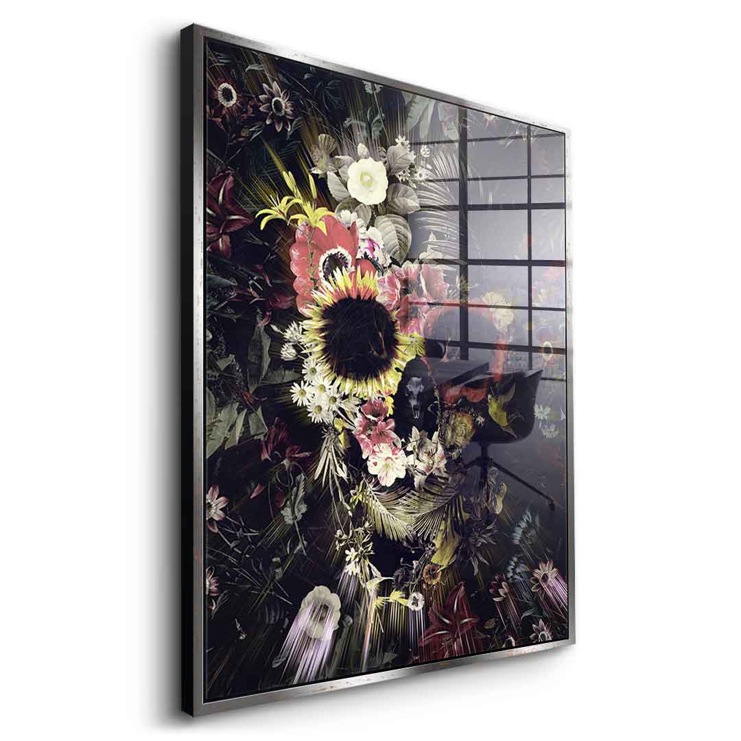 Garden Skull - Akryl