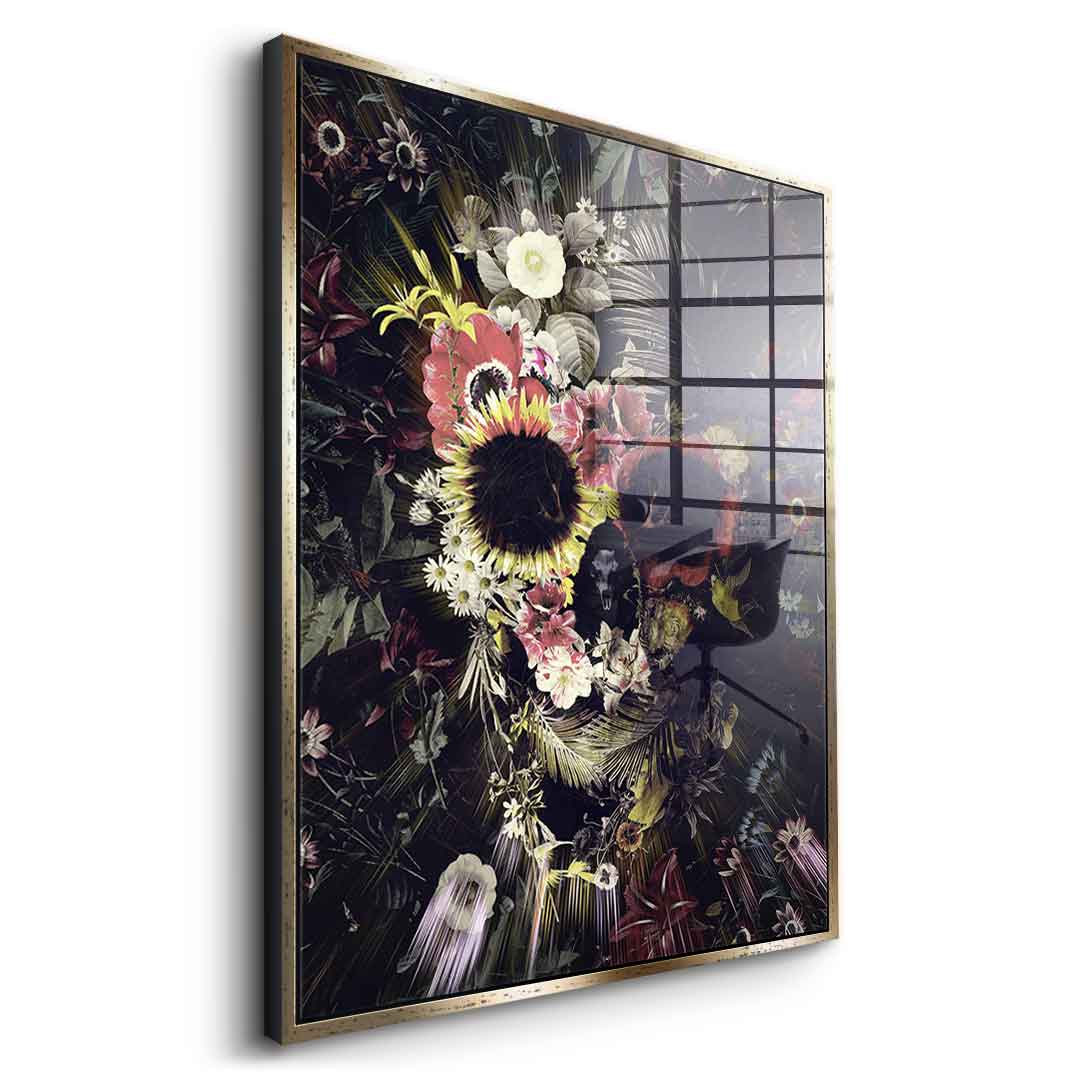 Garden Skull - Akryl