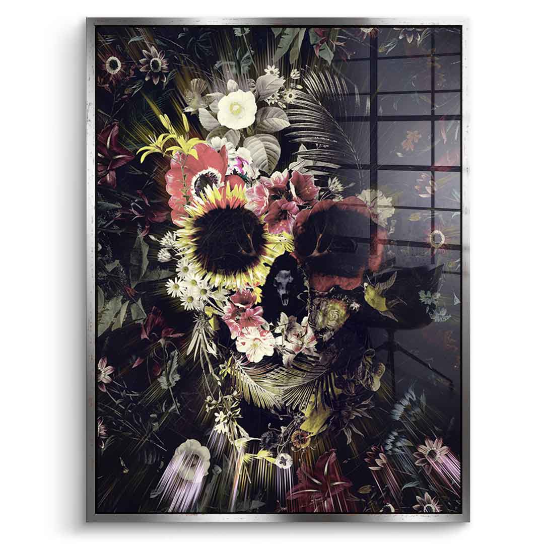 Garden Skull - Akryl