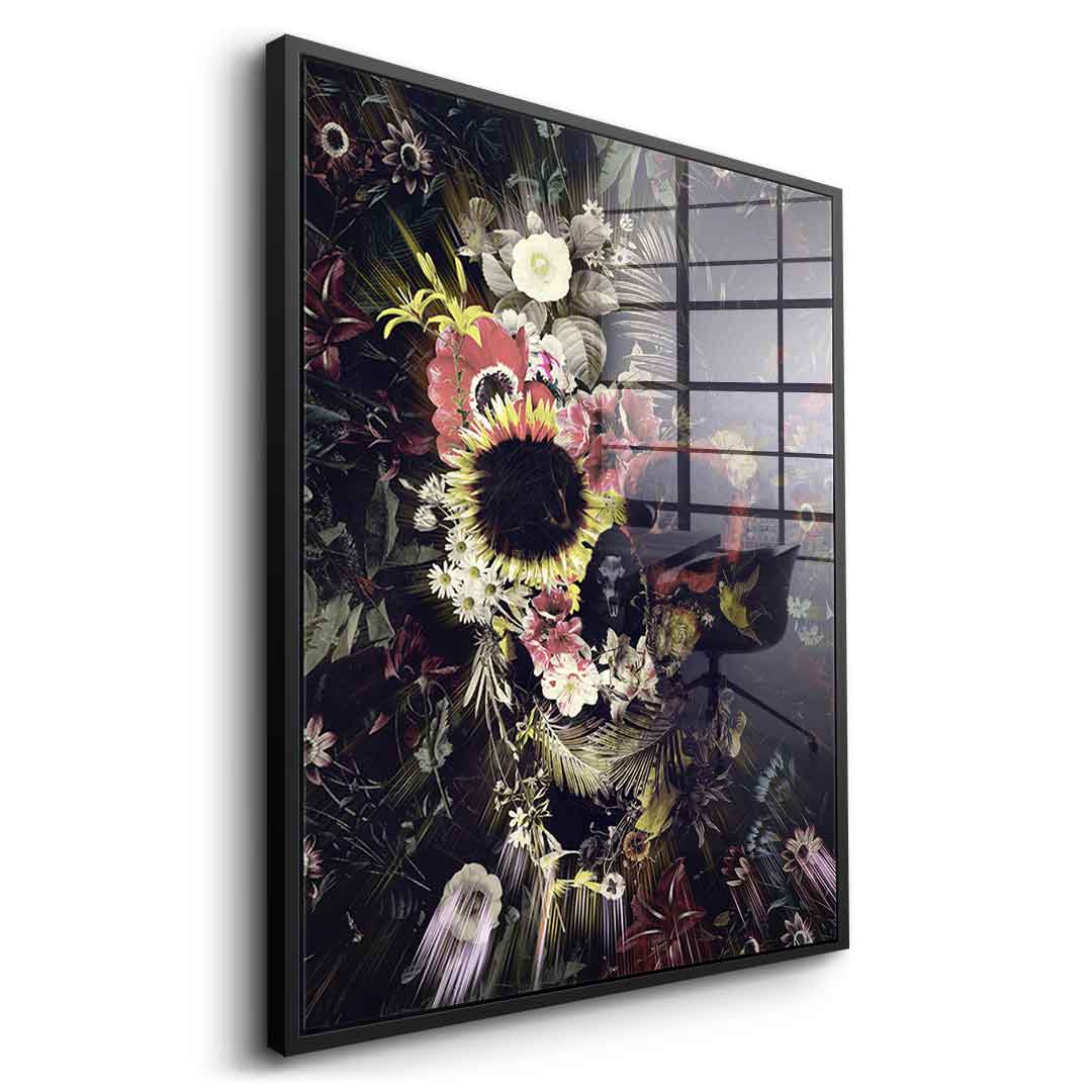 Garden Skull - Akryl