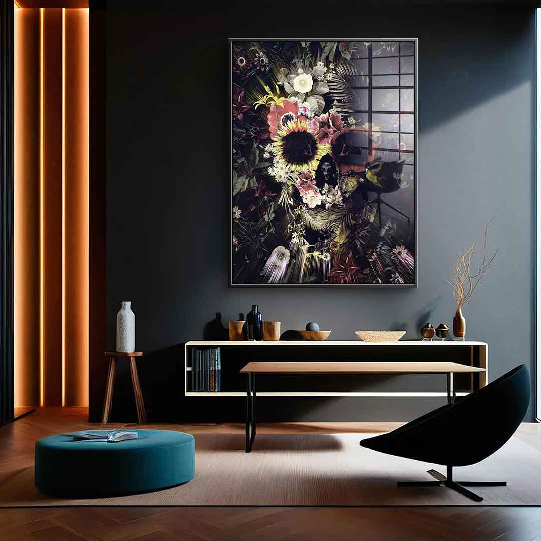 Garden Skull - Akryl