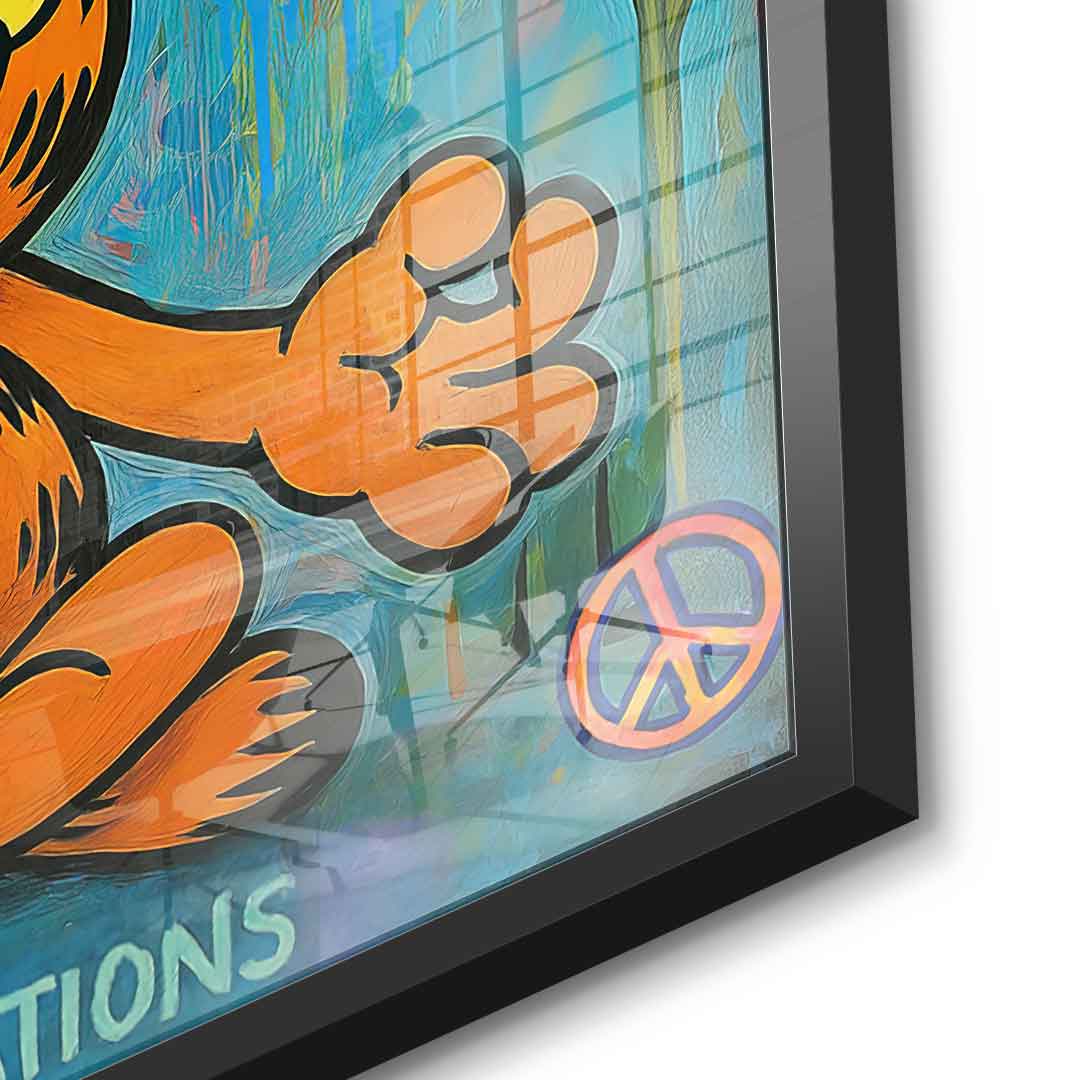Garfield Vibrations - Acrylic Glass