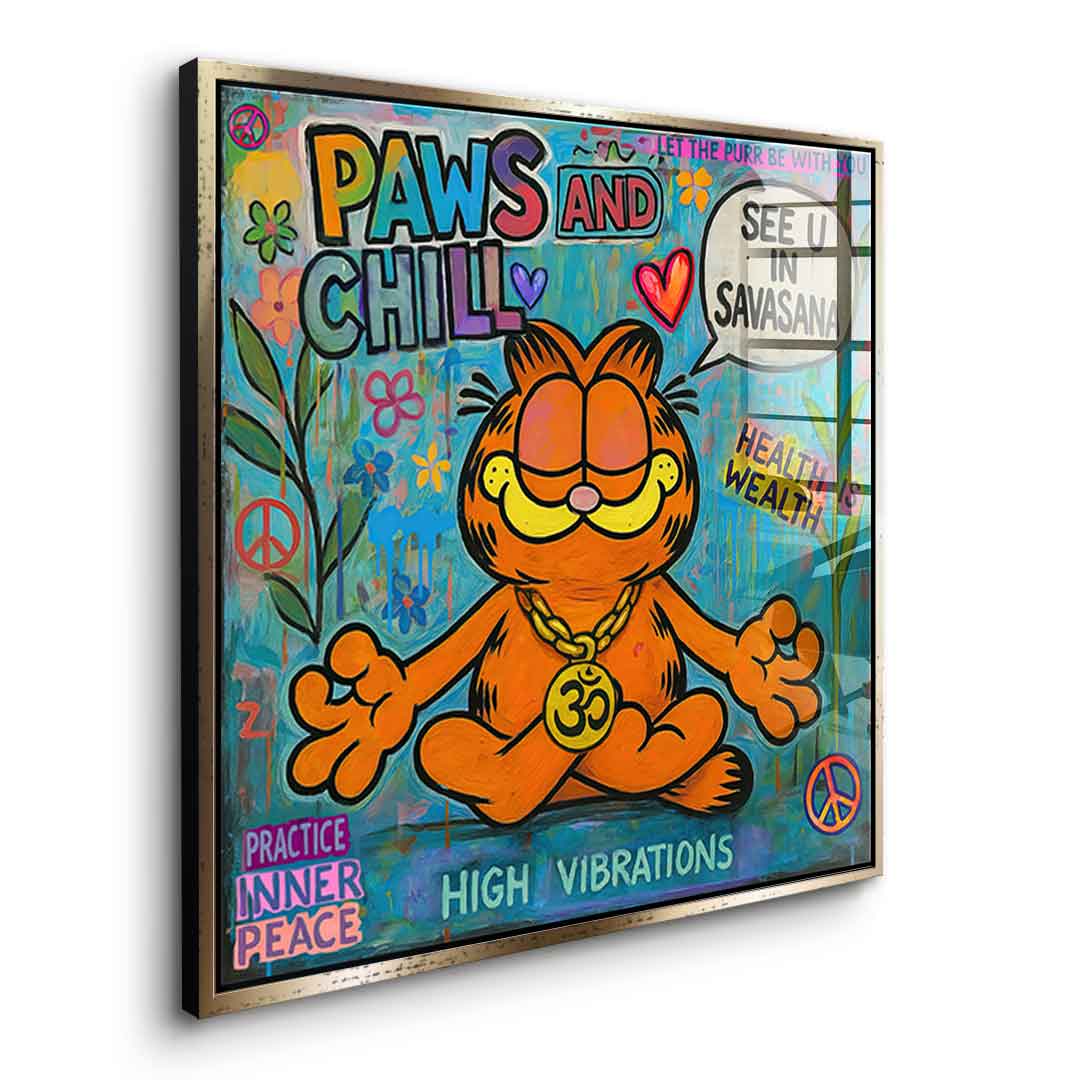 Garfield Vibrations - Acrylic Glass