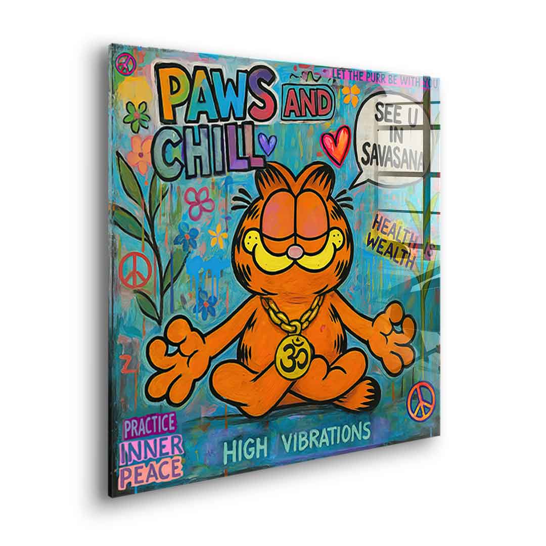Garfield Vibrations - Acrylic Glass